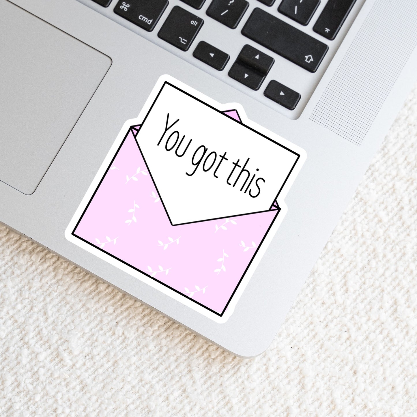You Got This Positive Message Weatherproof Vinyl Sticker image 1