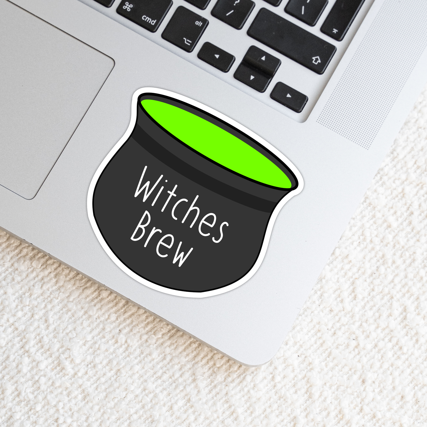 Witches Brew Die Cut Weatherproof Vinyl Sticker image 0