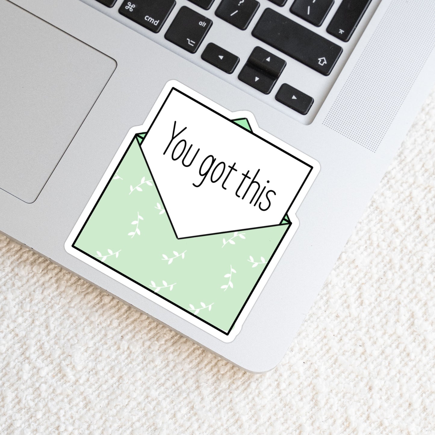 You Got This Positive Message Weatherproof Vinyl Sticker image 3