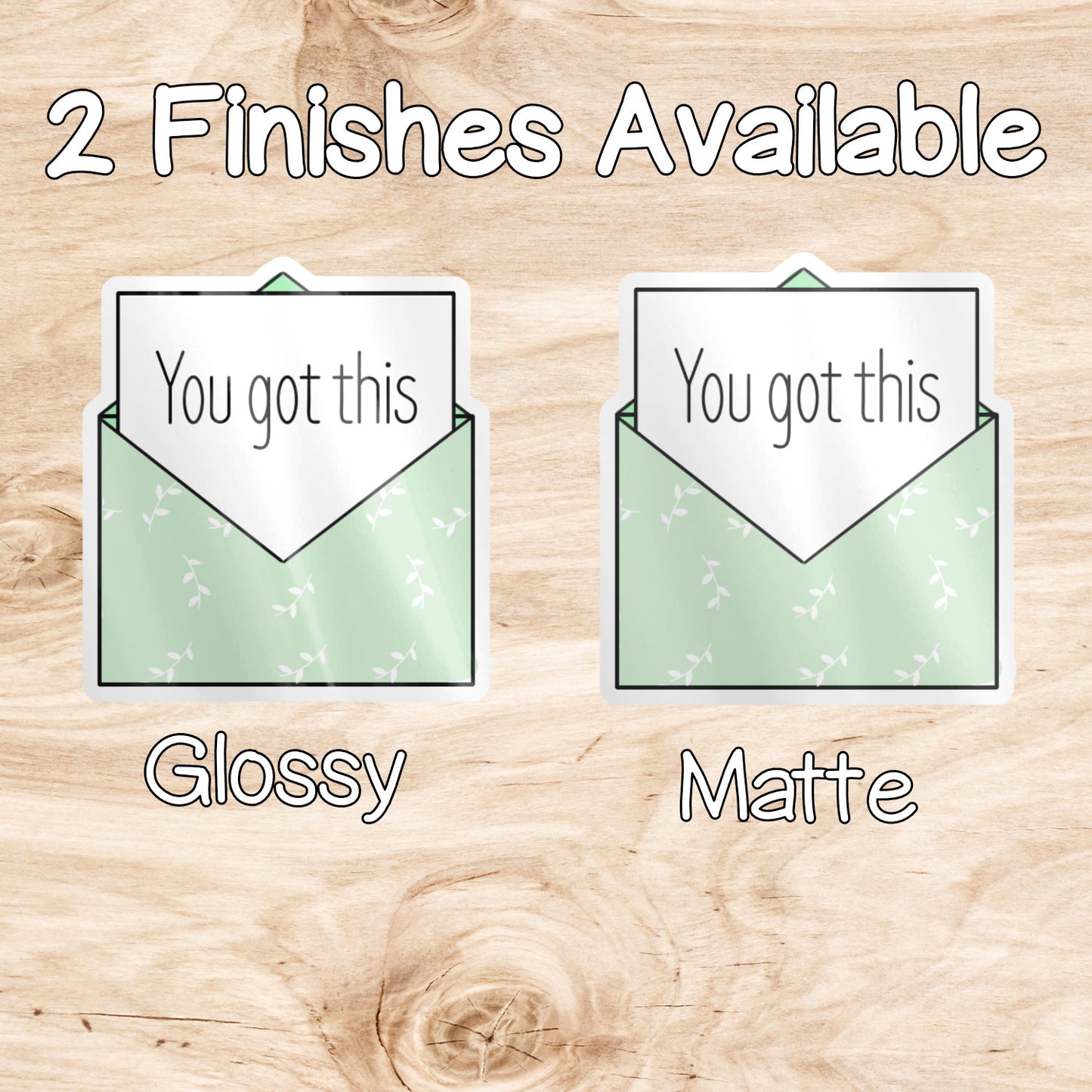 You Got This Positive Message Weatherproof Vinyl Sticker image 7
