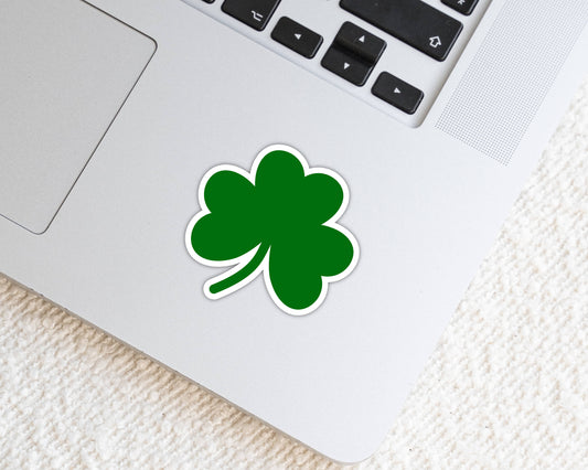 Shamrock Weatherproof Vinyl Die Cut Sticker image 0