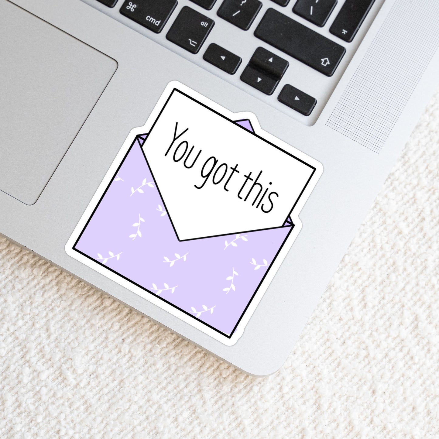 You Got This Positive Message Weatherproof Vinyl Sticker image 2