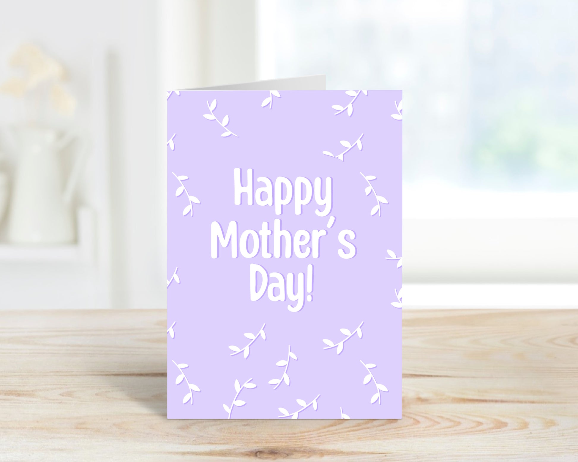 Happy Mother's Day Greeting Card - Mother's Day Card image 3