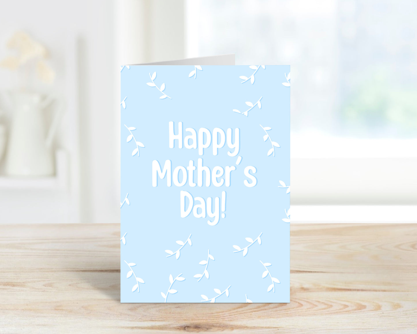 Happy Mother's Day Greeting Card - Mother's Day Card image 0
