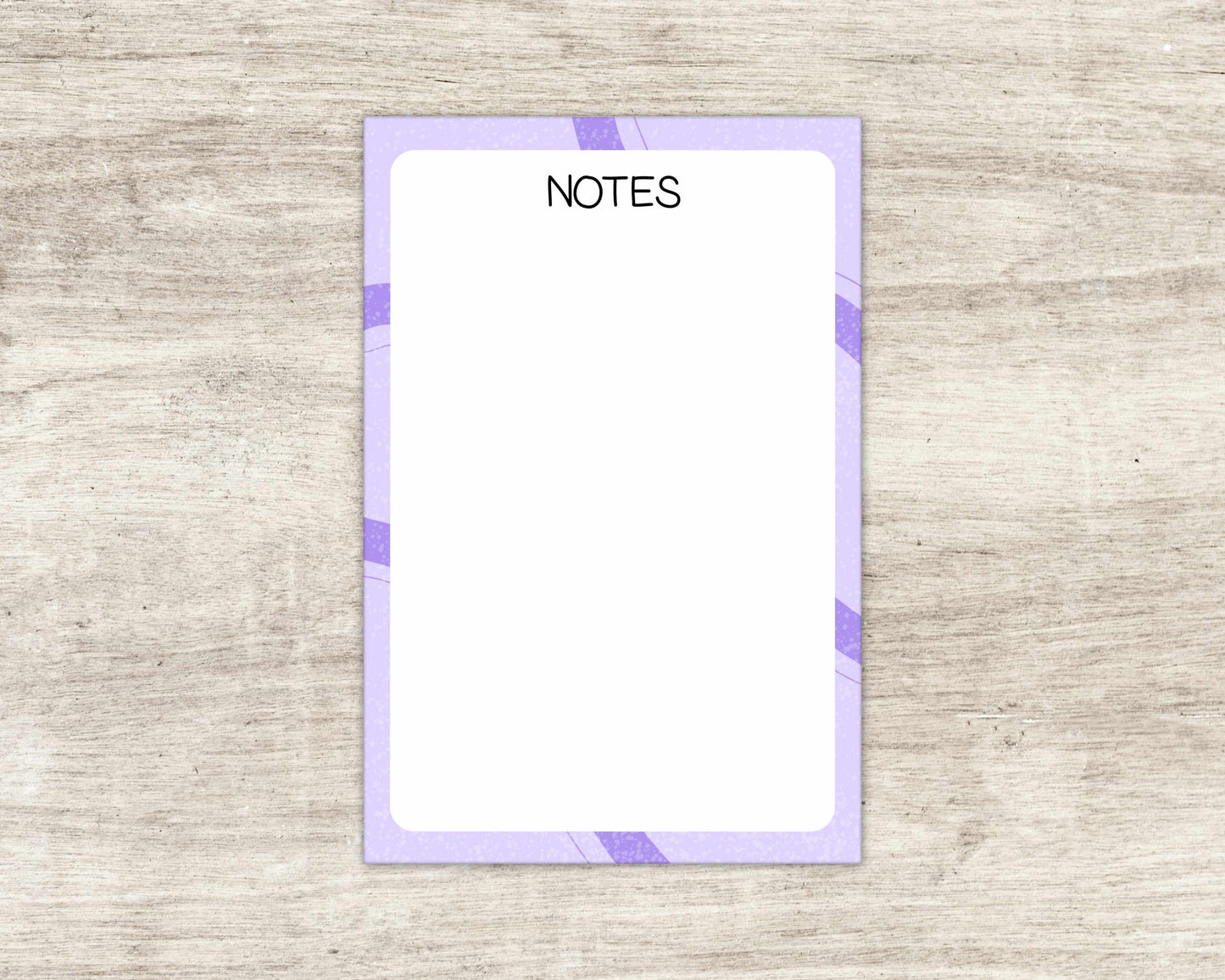 But First Create themed 4x6 Notepad