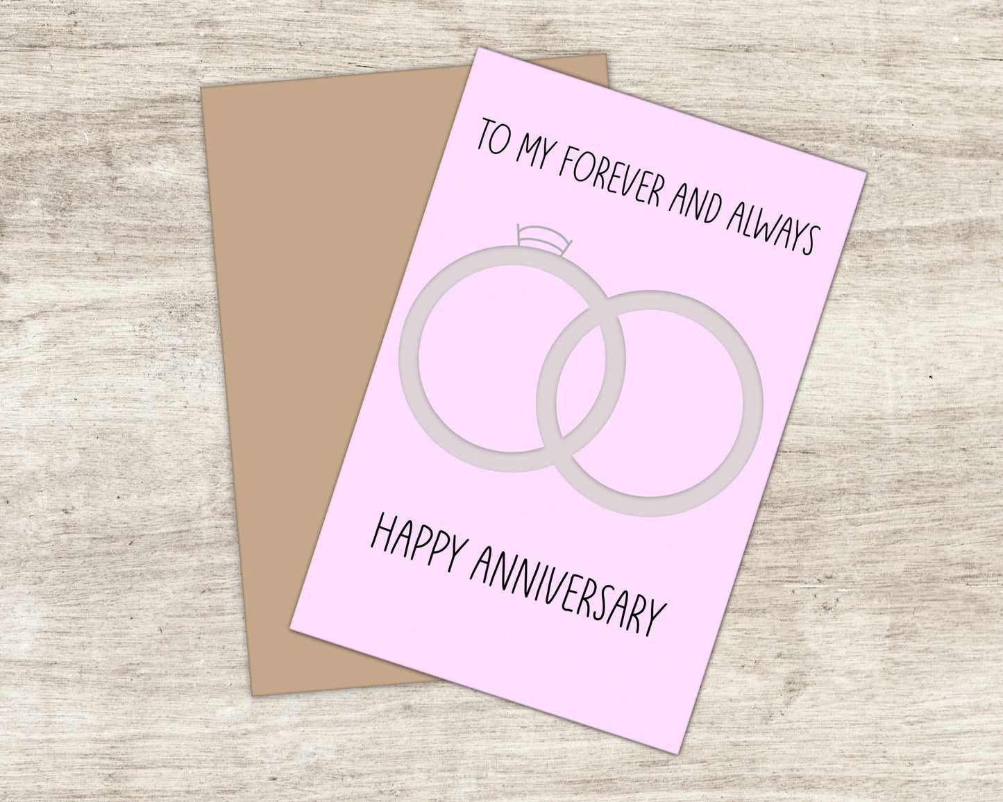 4x6 Anniversary Greeting Card