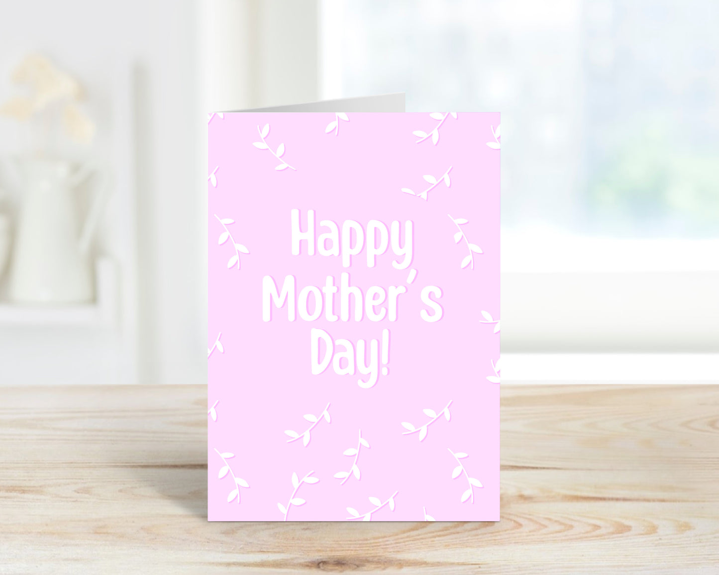 Happy Mother's Day Greeting Card - Mother's Day Card image 1