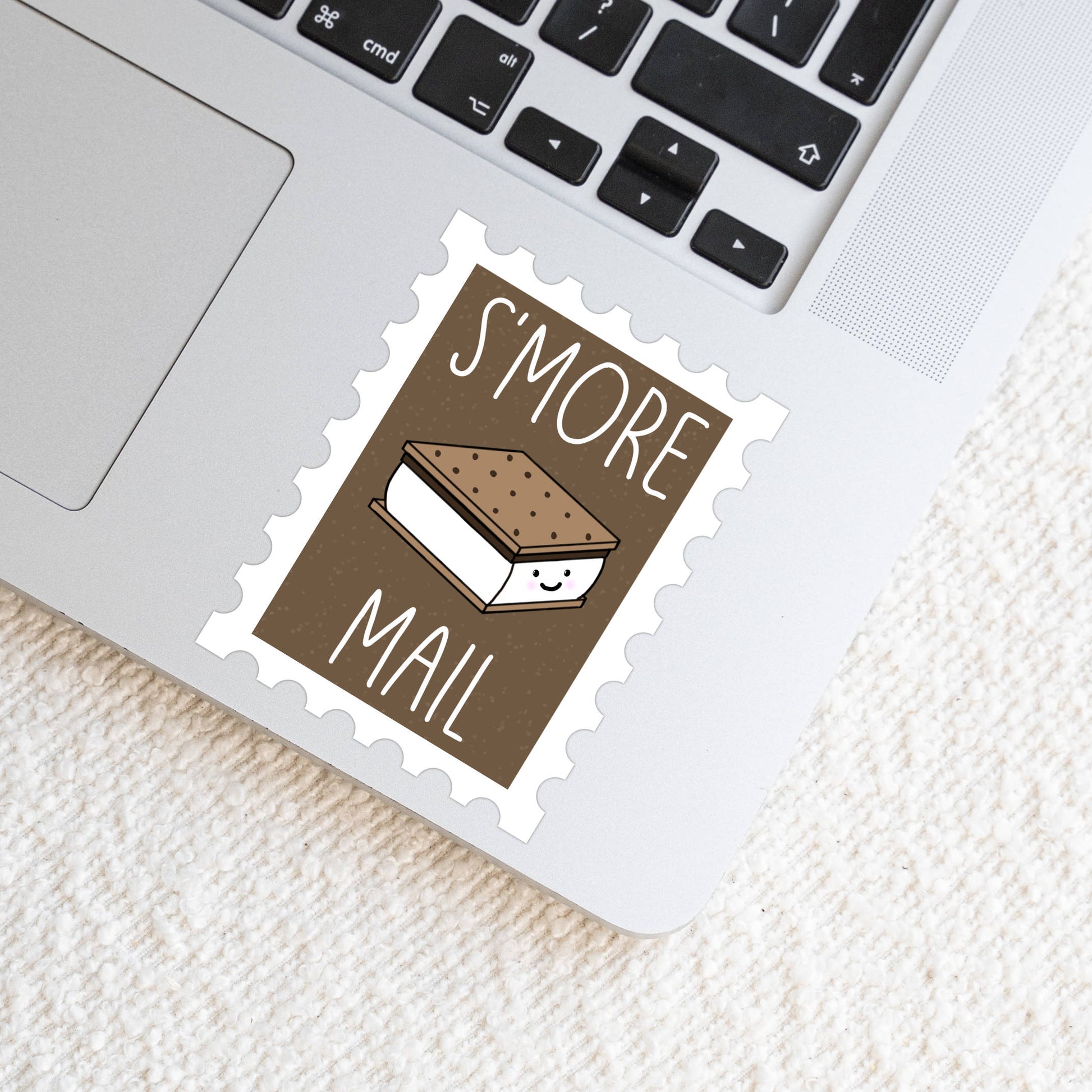 S'more Mail Stamp Weatherproof Vinyl Sticker image 0