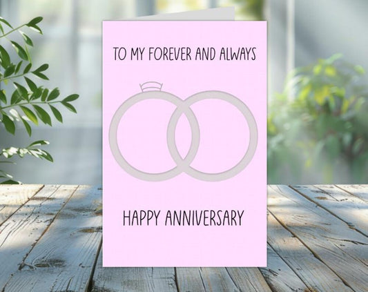 Anniversary Greeting Card
