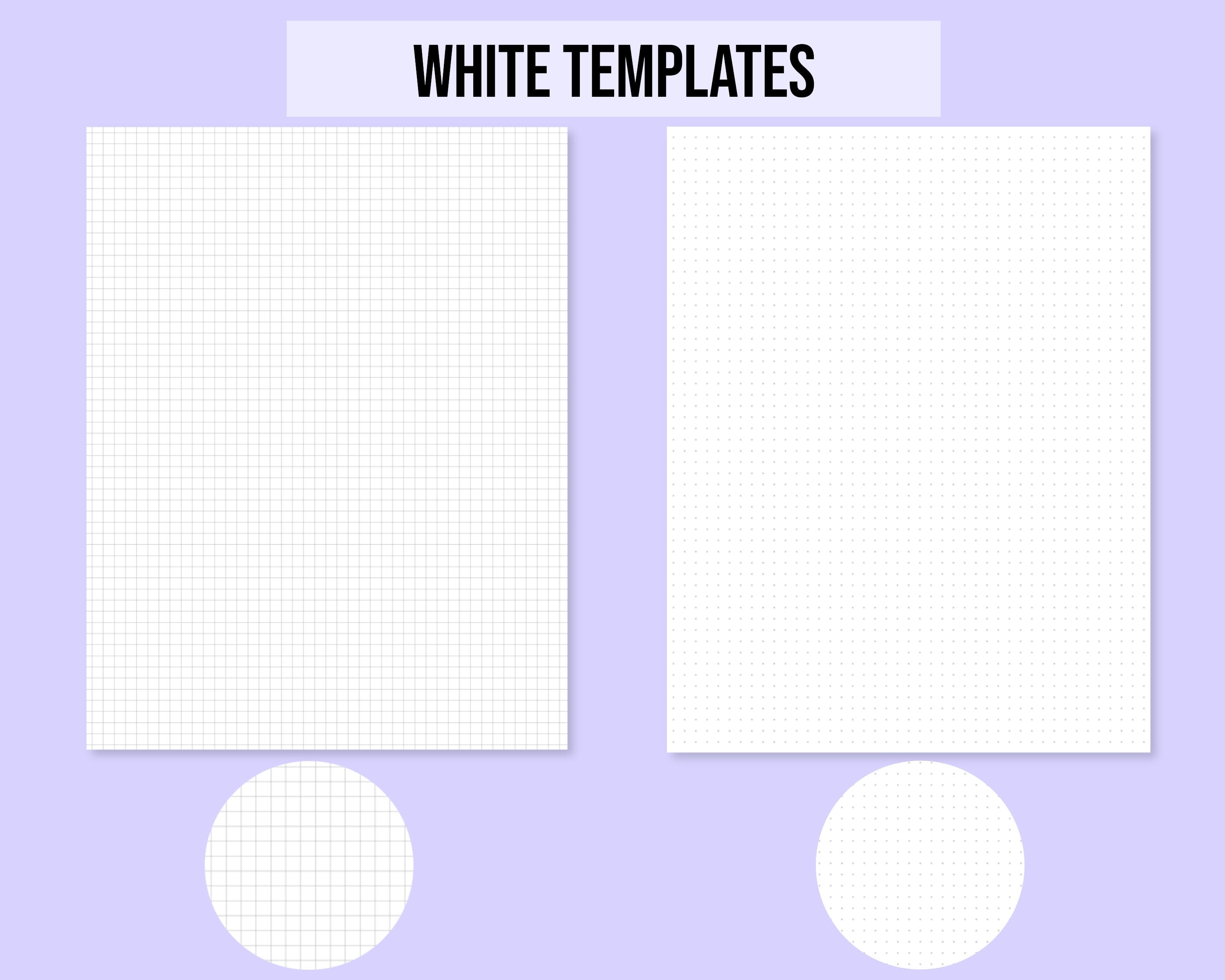 Digital Note Paper Templates