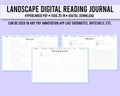 Digital Landscape PDF Reading Journal