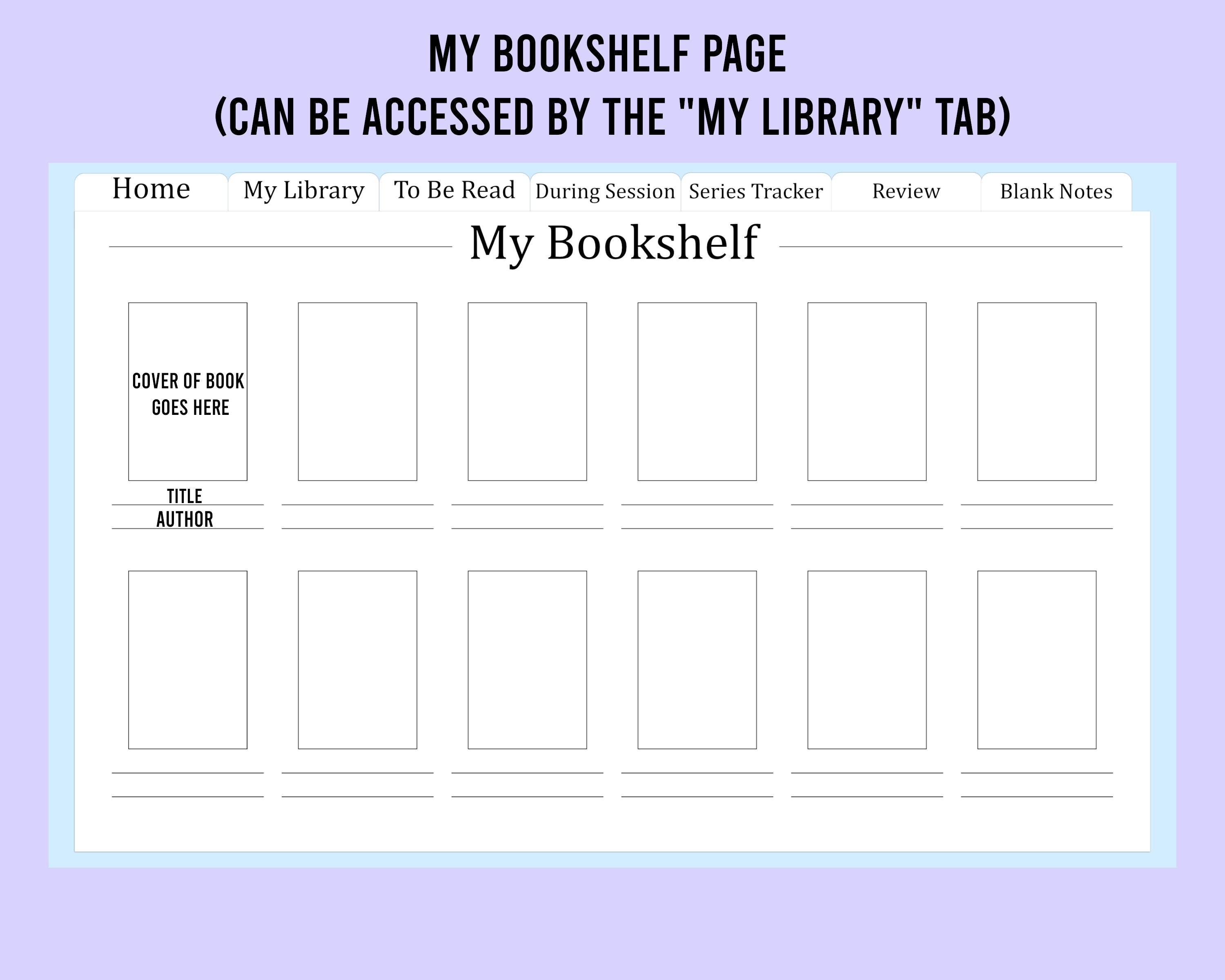 Digital Landscape PDF Reading Journal