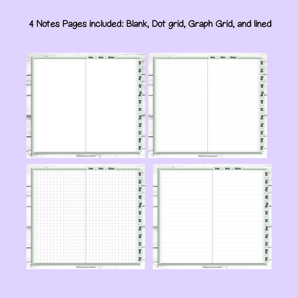 Digital Mobile Phone Planner - Great for Foldable Phones
