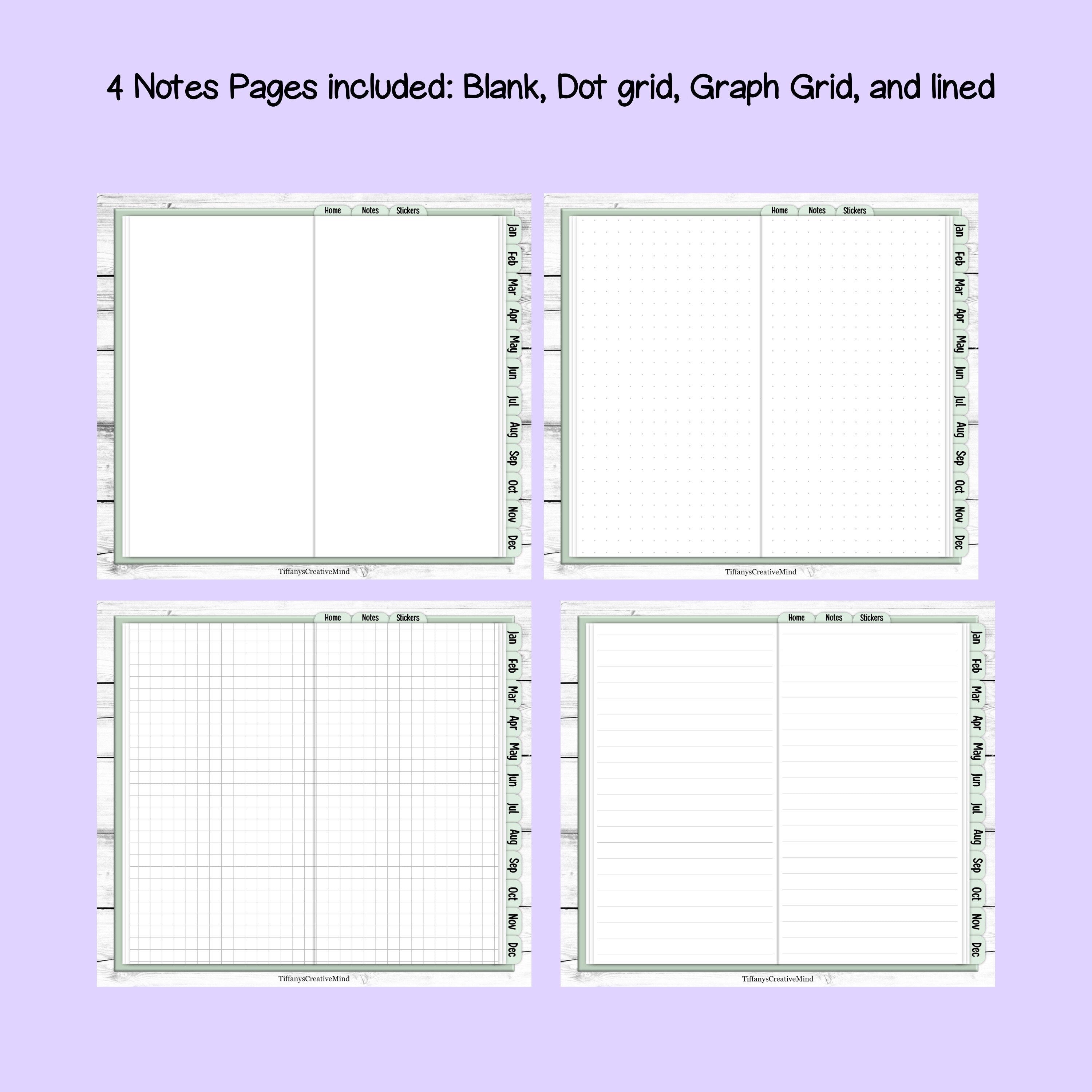 Digital Mobile Phone Planner - Great for Foldable Phones
