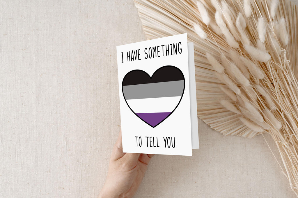 Asexual Coming Out 5x7 Greeting Card