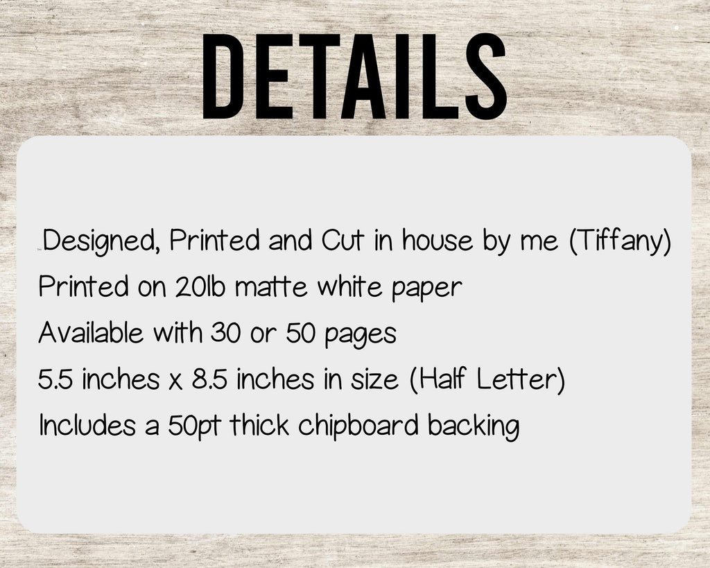 Half Letter Smart Cookie Lined Notepad