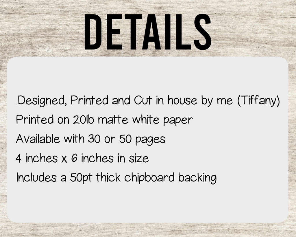 S'mores Essentials 4x6 Notepad