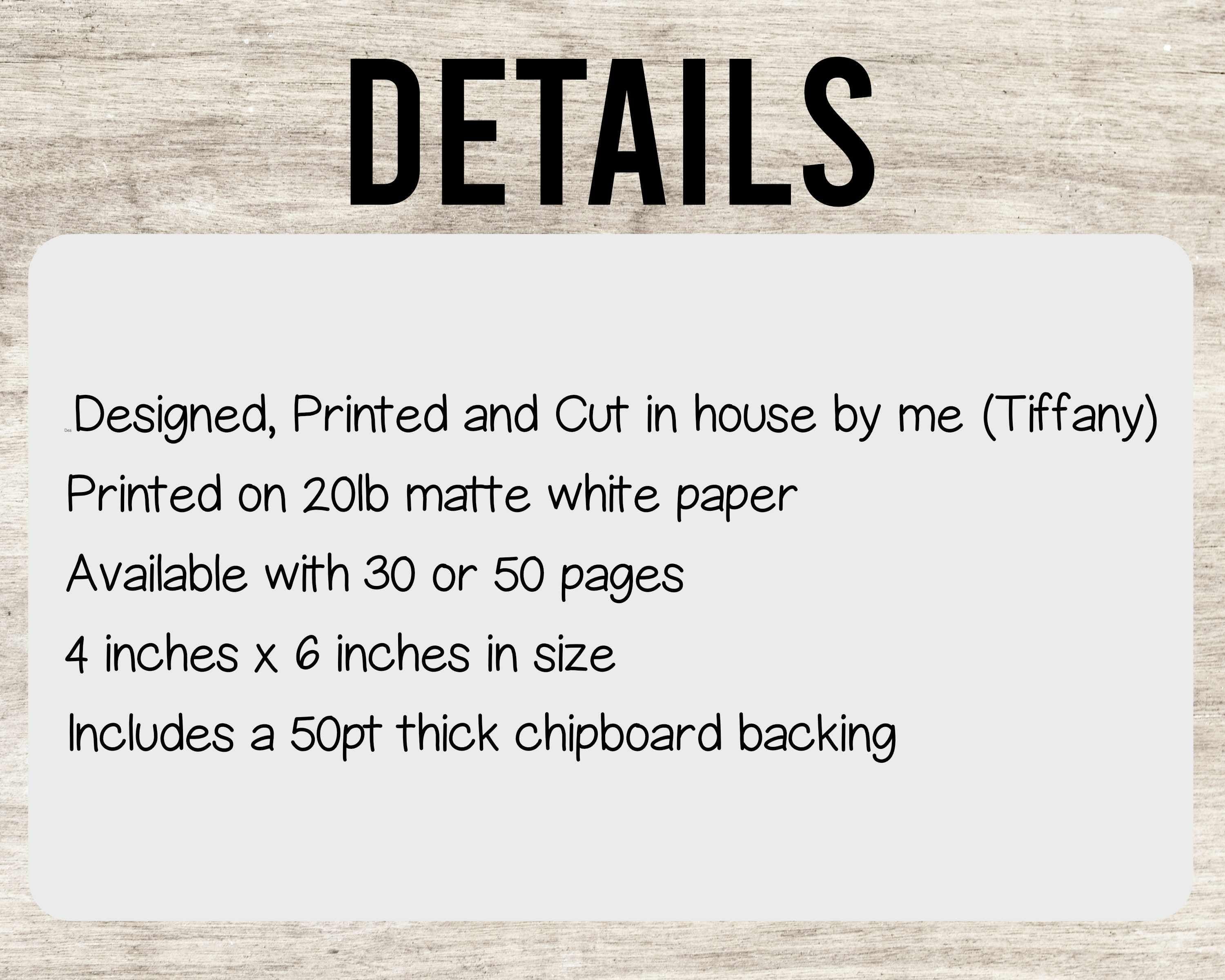 S'mores Essentials 4x6 Notepad