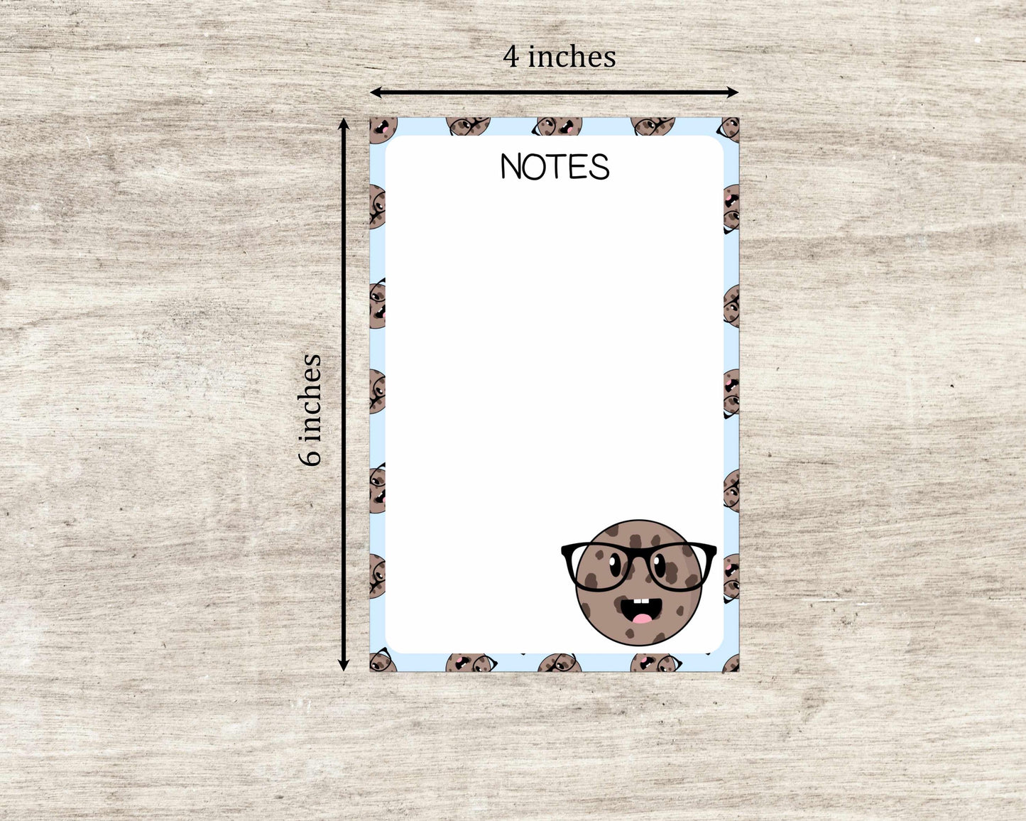 4x6 Smart Cookie Notepad