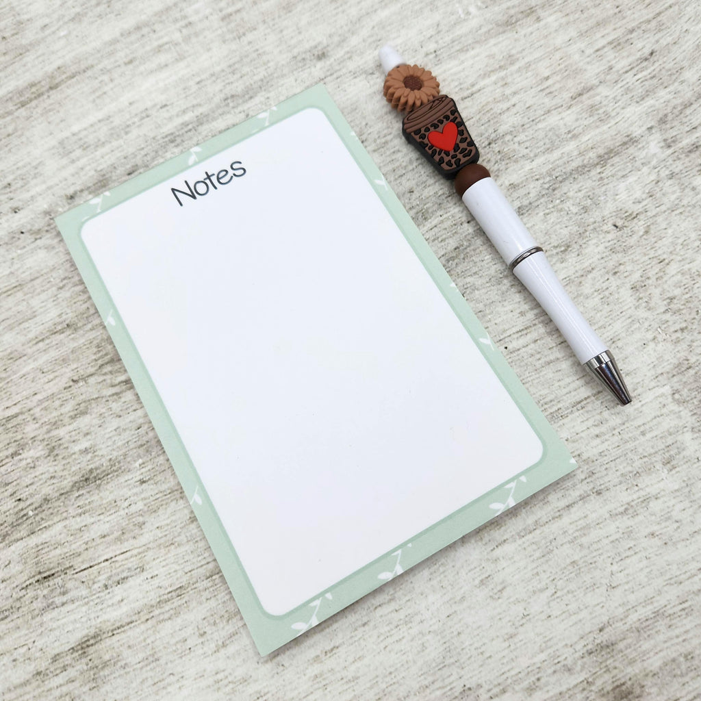 Spring Leafy 4x6 Notepad