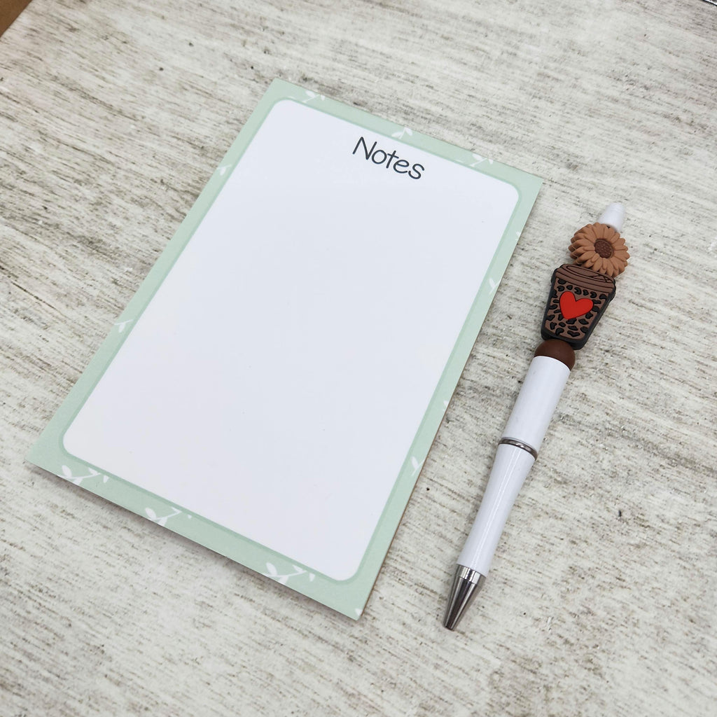 Spring Leafy 4x6 Notepad