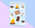S'mores Goodies 4x6 Sticker Sheet