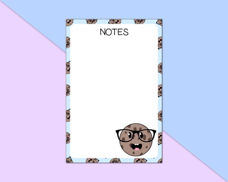 4x6 Smart Cookie Notepad