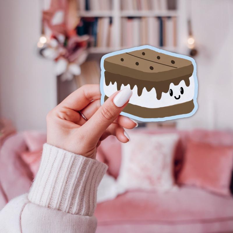 S'more Character 3.0 Sticker