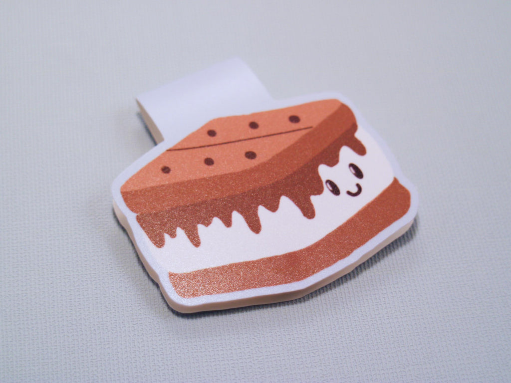 S'mores Themed Magnetic Bookmark