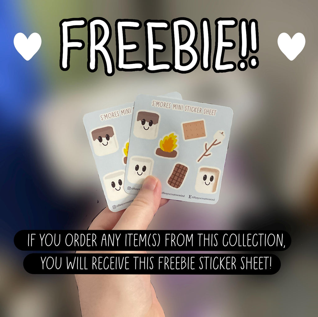 S'mores Goodies 4x6 Sticker Sheet