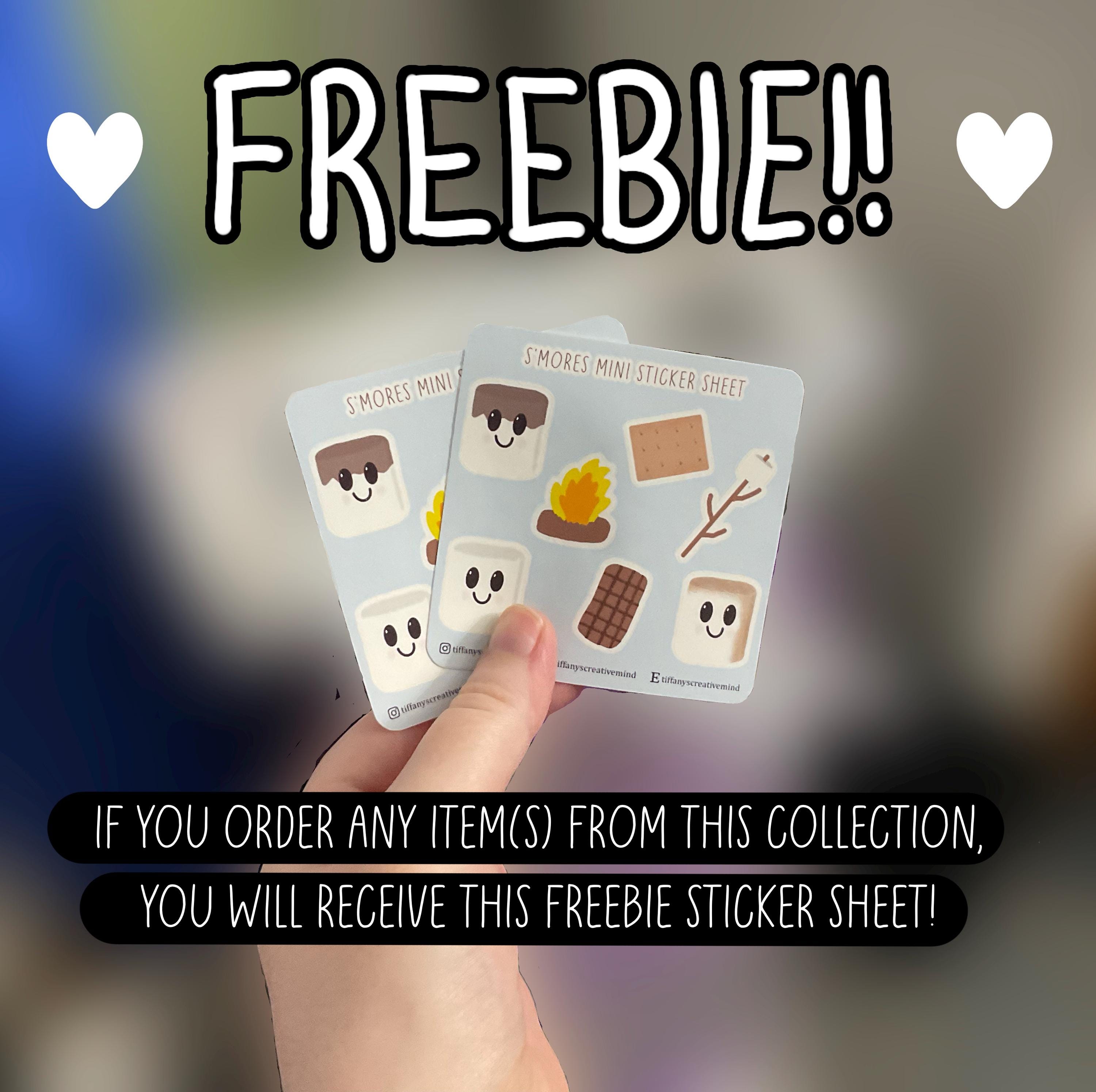 S'mores Goodies 4x6 Sticker Sheet