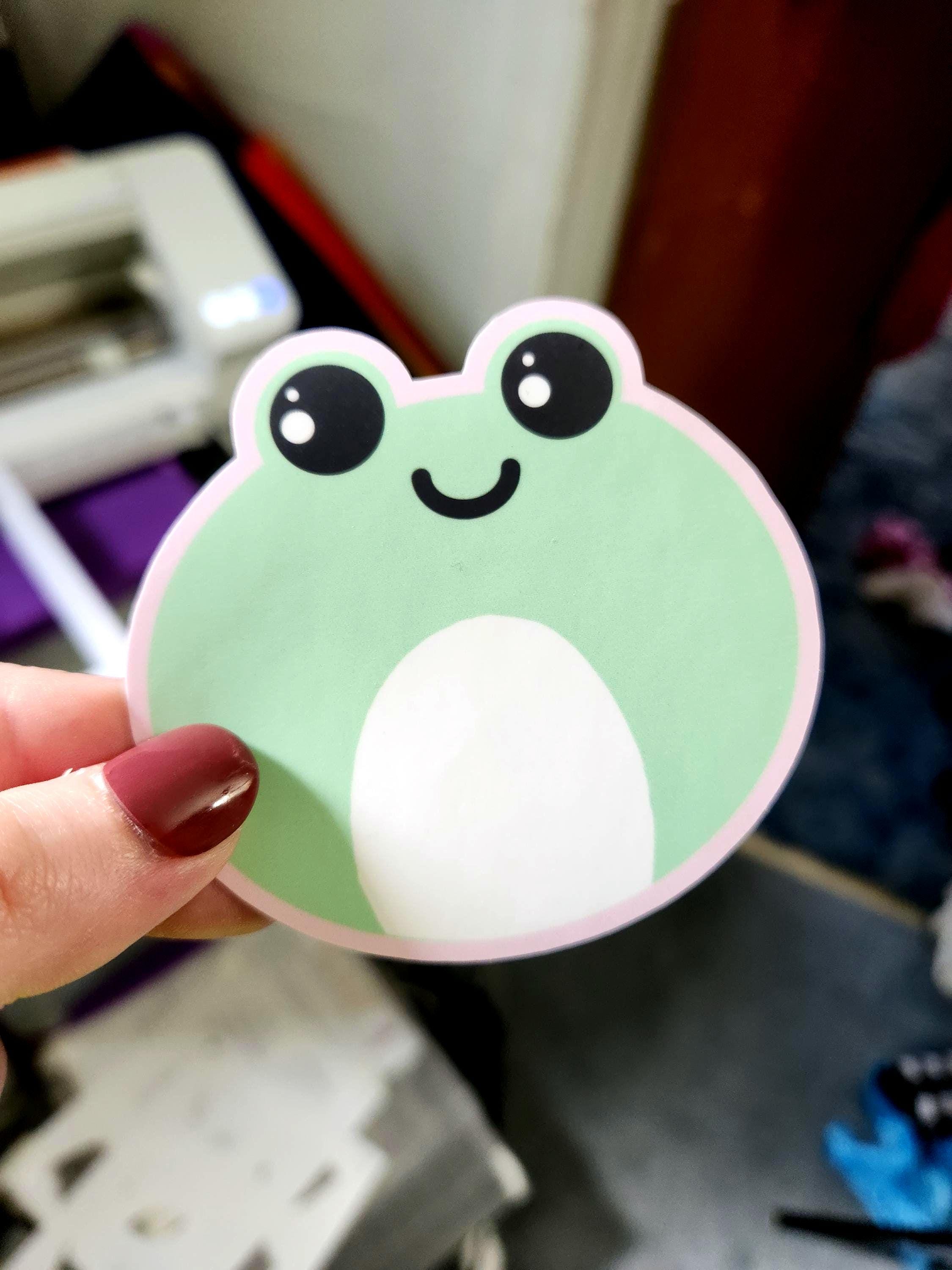 Cartoon Frog Sticker