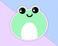 Cartoon Frog Sticker