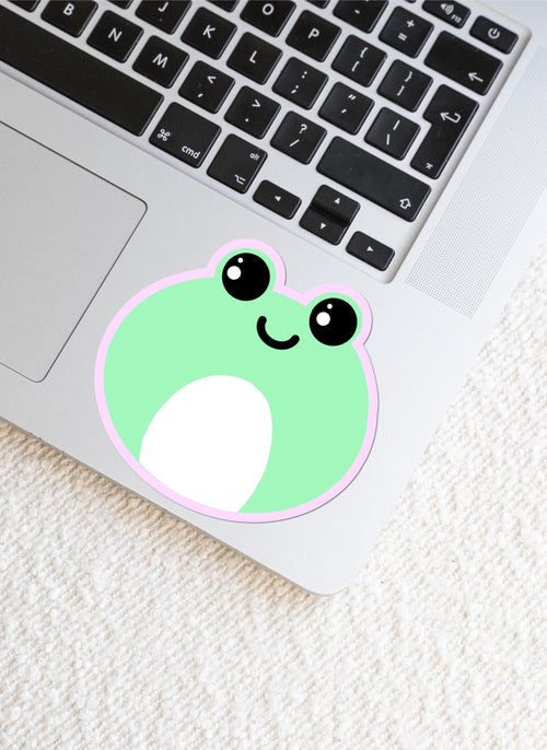 Cartoon Frog Sticker