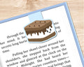 S'mores Themed Magnetic Bookmark