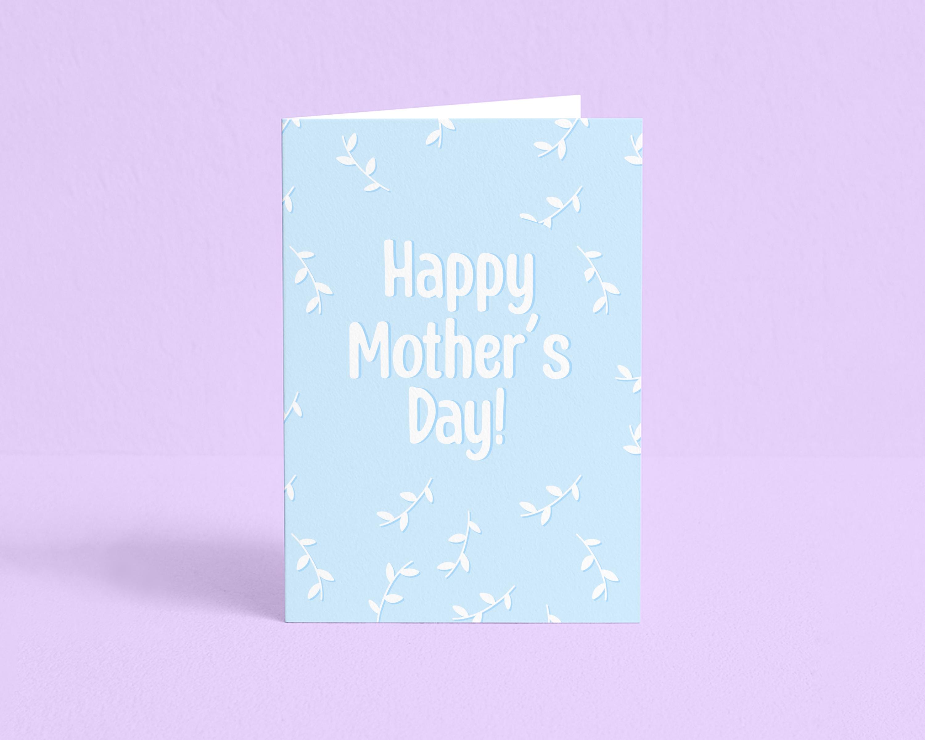 Mother's Day Greeting Card: 5x7, Matte, Card for Mom and Mother Figures