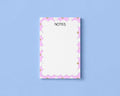 Coffee and a Good Book Pattern 4x6 Notepad