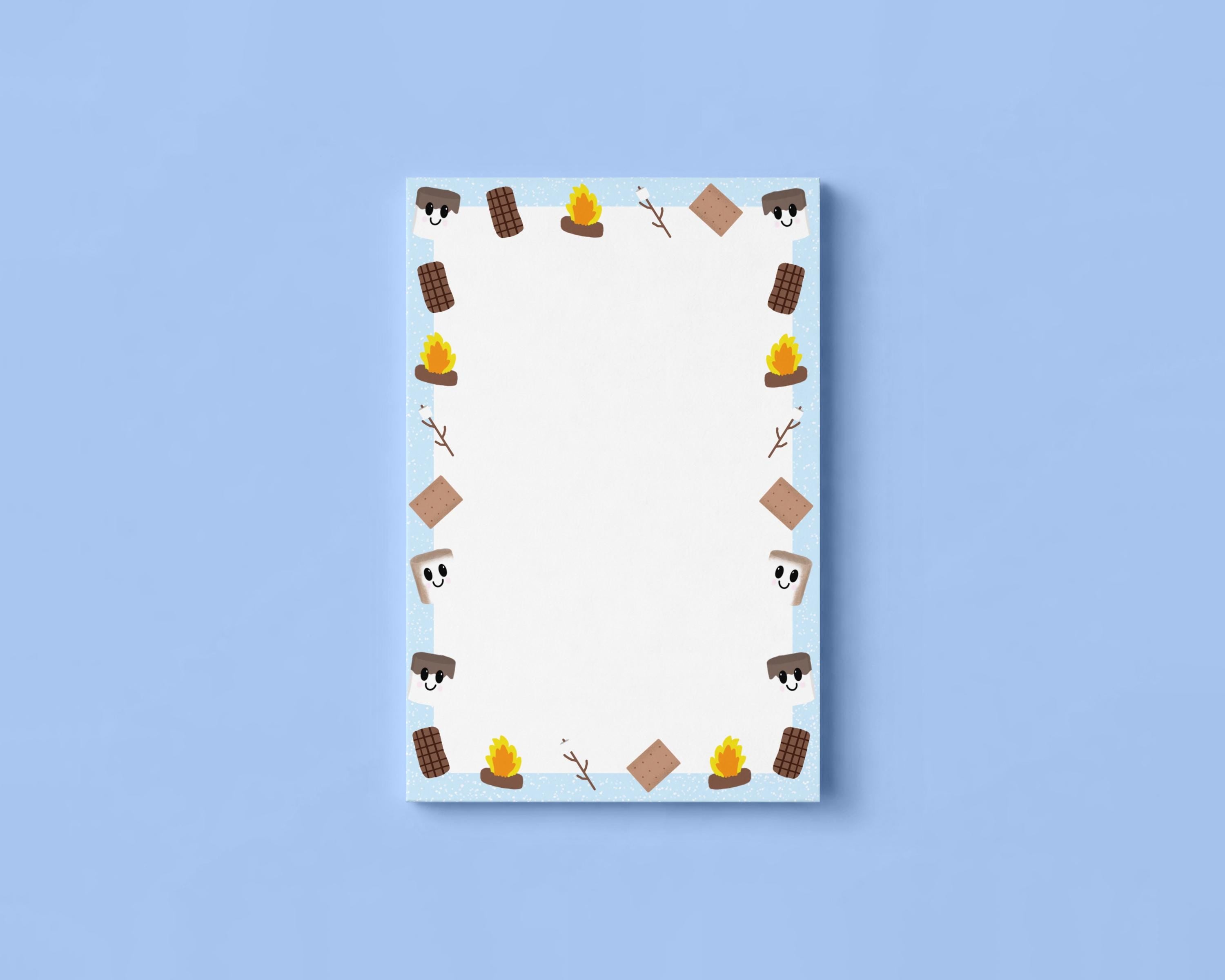 S'mores Essentials 4x6 Notepad