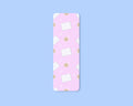 Coffee and a Good Book Seamless Pattern Double-Sided Bookmark