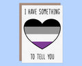 Asexual Coming Out 5x7 Greeting Card